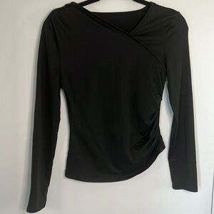 Black long sleeve shirt Extra small labled medium